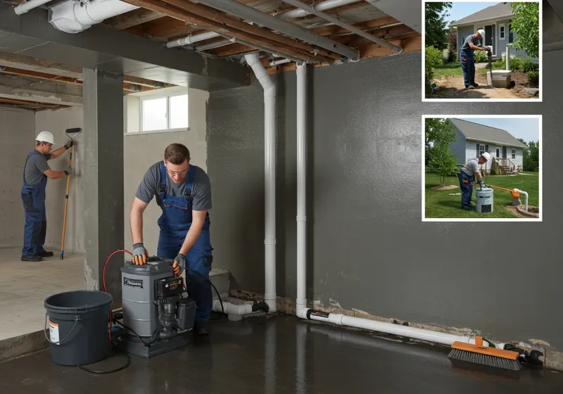 Basement Waterproofing and Flood Prevention process in Nashville, IN